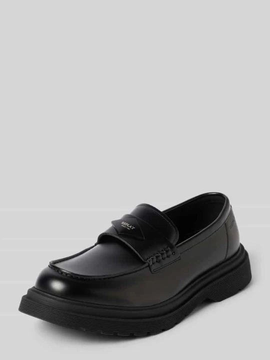 Zdjęcie produktu Loafers z profilowaną podeszwą model 'PIERCE' Replay Czarny