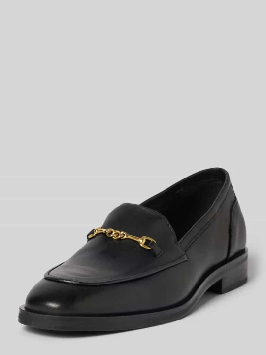 Zdjęcie produktu Loafers ze skóry model 'Neona' Steve Madden Czarny