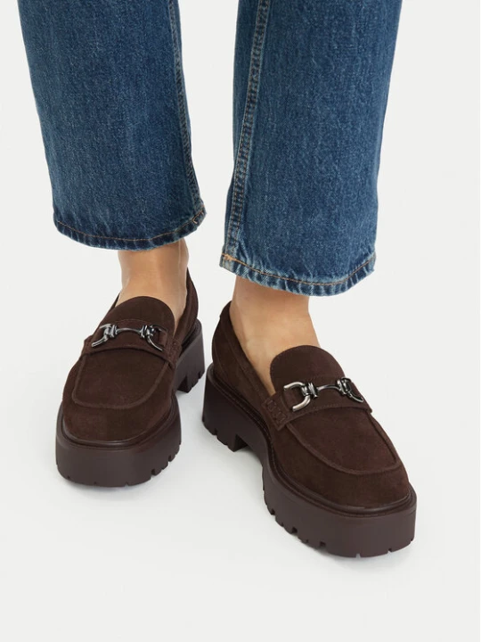 Zdjęcie produktu Loafersy Aldo Oneameth 14058772 Brązowy