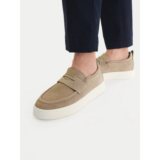 Zdjęcie produktu Loafersy Armani Exchange XM002632 AF19687 Z1030 Beżowy