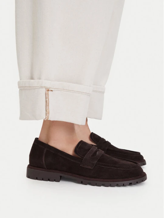 Zdjęcie produktu Loafersy Badura C-ARYA-LT017-1 Brązowy ciemny
