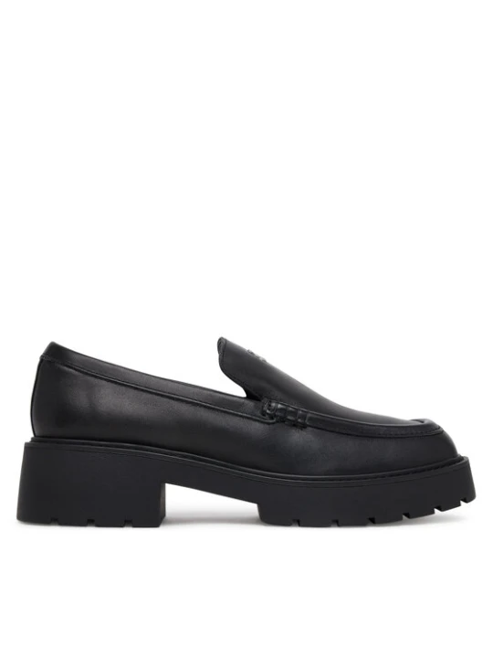 Zdjęcie produktu Loafersy Calvin Klein Jeans Chunky Cupsole Ru Patch Lth YW0YW01862 Czarny