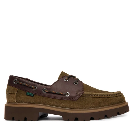 Zdjęcie produktu Loafersy Clarks Cleyhill Boat 26186180 Zielony