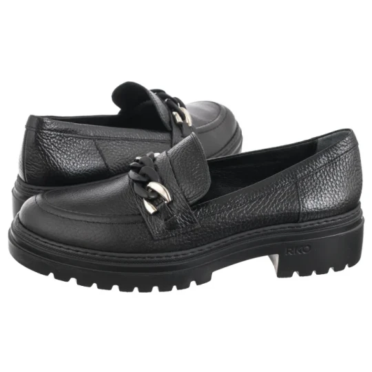 Zdjęcie produktu Loafersy Czarne C2R39_EX _UW9 (RY895-a) Ryłko