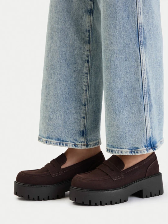 Zdjęcie produktu Loafersy DeeZee CEO-HY66880001-3 Brązowy ciemny