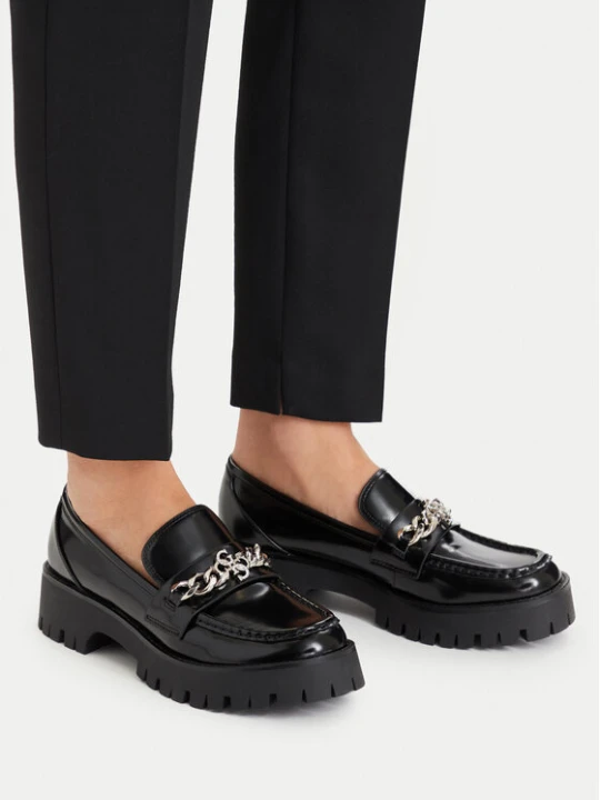 Zdjęcie produktu Loafersy Guess FLPALR ELE14 Czarny