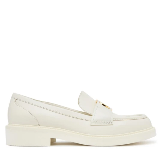 Zdjęcie produktu Loafersy Guess FLPSHU LEA14 Écru Kremowy