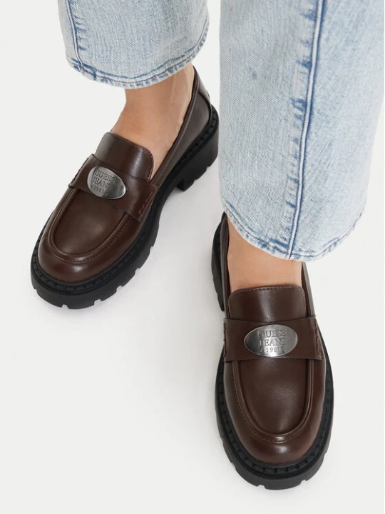 Zdjęcie produktu Loafersy Guess Jeans CEO-WS5389S-4 Brązowy