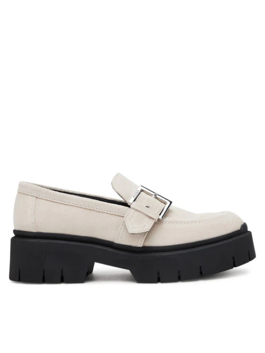 Zdjęcie produktu Loafersy HUGO 50541731 Écru Kremowy