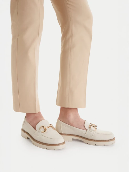 Zdjęcie produktu Loafersy JENNY CEO-EVELINNE WS5885-01 Écru Kremowy