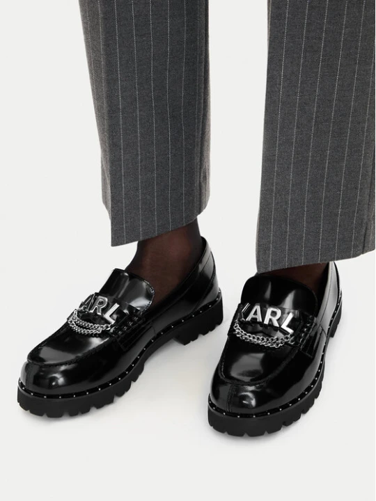 Zdjęcie produktu Loafersy KARL LAGERFELD Lowell KL42226 Czarny
