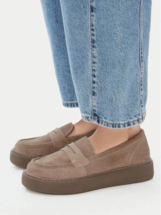 Zdjęcie produktu Loafersy Lasocki CEO-WI23-CRICKIT-06 Beżowy ciemny