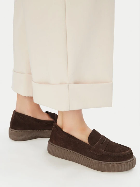 Zdjęcie produktu Loafersy Lasocki CEO-WI23-CRICKIT-06 Brązowy ciemny