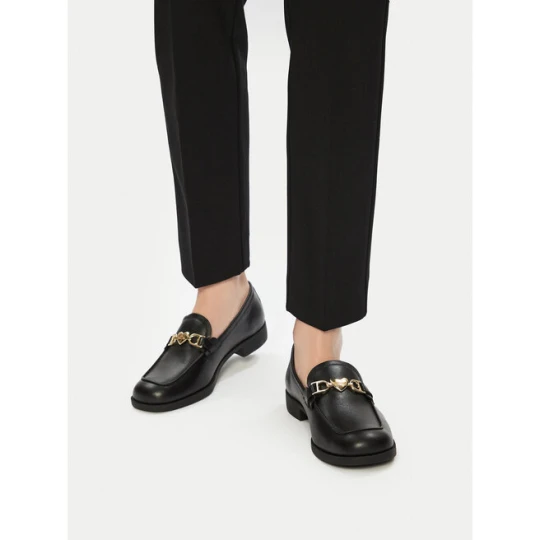 Zdjęcie produktu Loafersy LOVE MOSCHINO JA10012G1MIA0000 Czarny