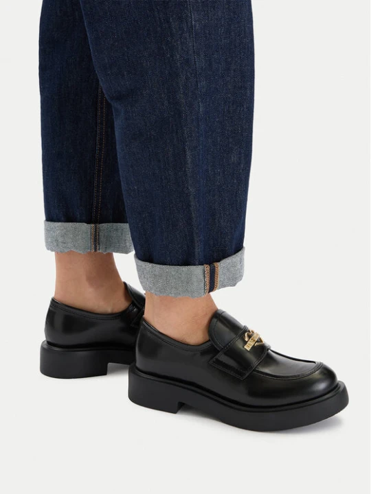 Zdjęcie produktu Loafersy LOVE MOSCHINO JA10404G1NJD000041 Czarny