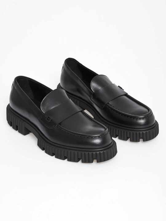 Zdjęcie produktu Loafersy męskie skórzane BALDININI