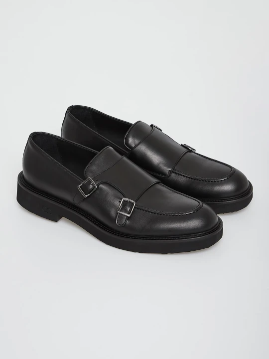 Zdjęcie produktu Loafersy męskie skórzane CESARE CASADEI