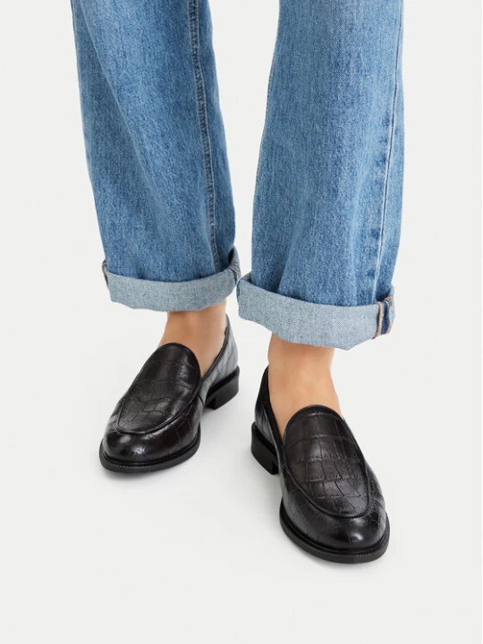 Zdjęcie produktu Loafersy MEXX EO-WI44-ANTLER-01 Brązowy ciemny
