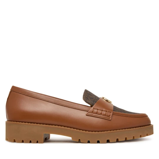 Zdjęcie produktu Loafersy MICHAEL Michael Kors Jaelyn Lug 40T6JLFP2L Brązowy