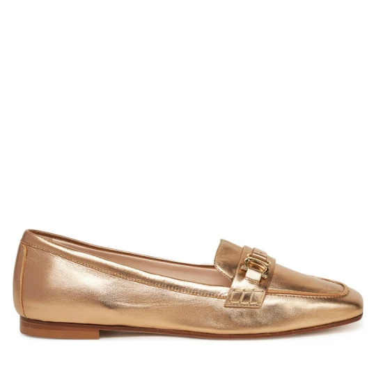 Zdjęcie produktu Loafersy Pollini PA10121C0MPE0900 Złoty