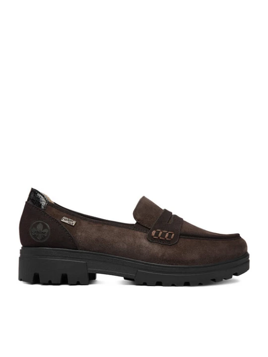 Zdjęcie produktu Loafersy Rieker CEO-43051-25 Brązowy
