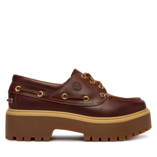 Zdjęcie produktu Loafersy Timberland Stone Street Boat TB0A2QDMD571 Brązowy
