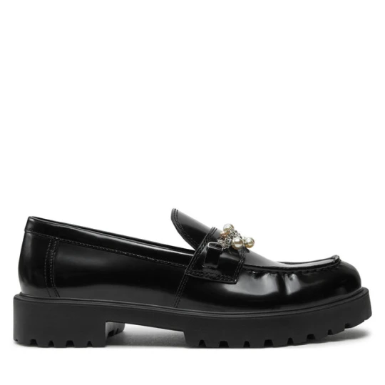 Zdjęcie produktu Loafersy Tory Burch Embellished Classic Lug Loafer 165828 Czarny