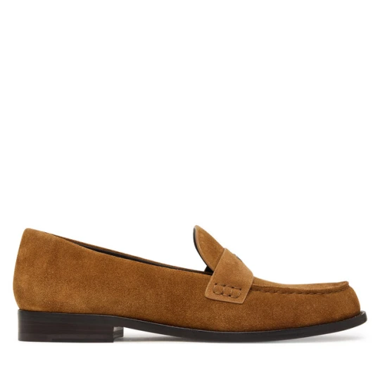 Zdjęcie produktu Loafersy Tory Burch Penny 178119 Brązowy