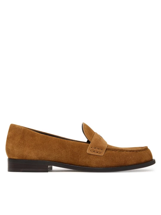 Zdjęcie produktu Loafersy Tory Burch Penny 178119 Brązowy