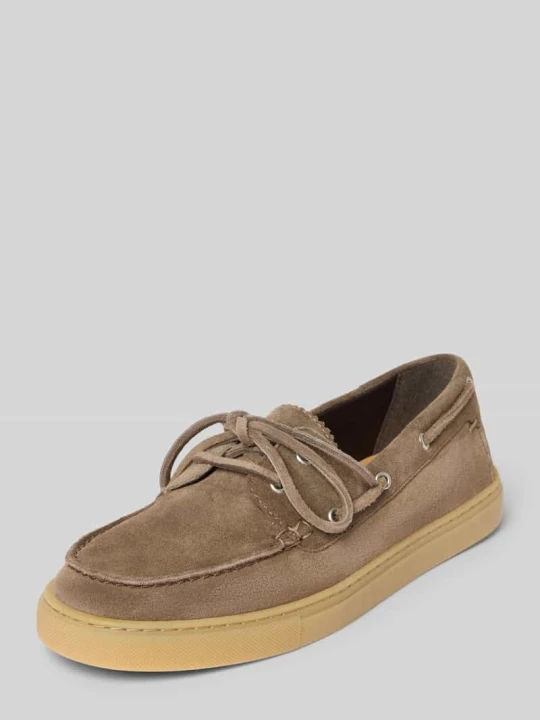 Zdjęcie produktu Loafersy z czystego nubuku bydlęcego Model 'KARA 1B' Marc O'Polo Jasnobrązowy