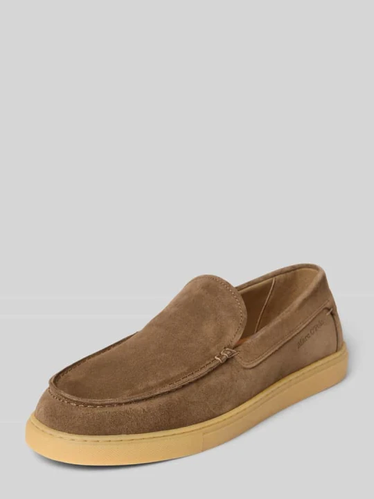 Zdjęcie produktu Loafersy z czystego nubuku bydlęcego Model 'KARO 6B' Marc O'Polo
