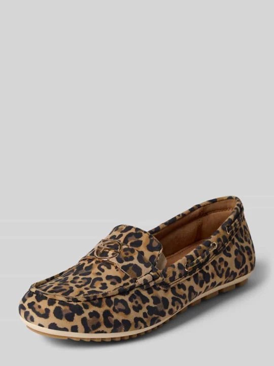 Zdjęcie produktu 'Loafersy z czystej skóry' Tamaris Beżowy