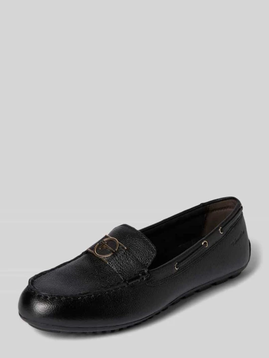 Zdjęcie produktu 'Loafersy z czystej skóry' Tamaris Czarny