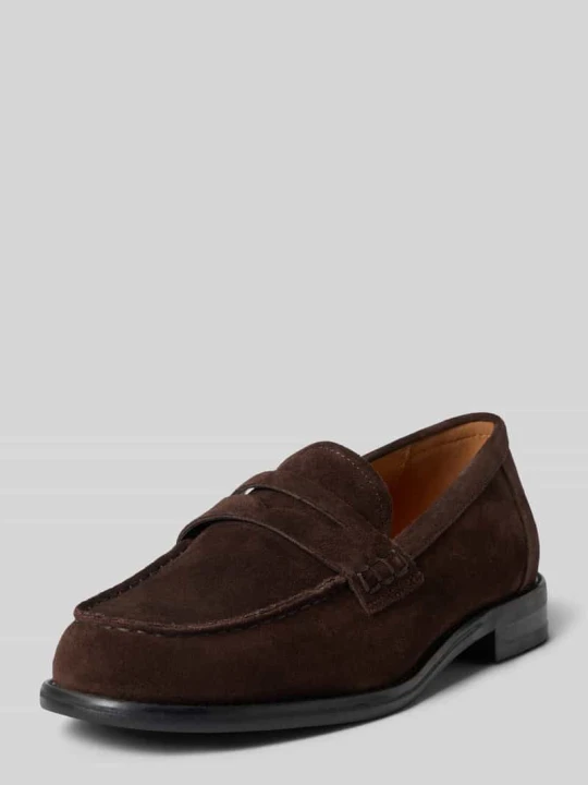 Zdjęcie produktu Loafersy z naturalna skóra bydlęca model 'LINN' Vagabond Ciemnobrązowy