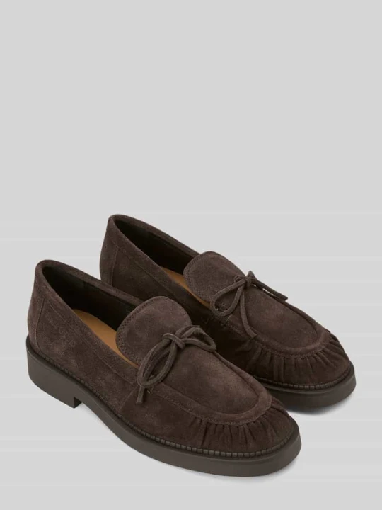 Zdjęcie produktu Loafersy z naturalnej skóry bydlęcej model 'Erin 3' Marc O'Polo Ciemnobrązowy