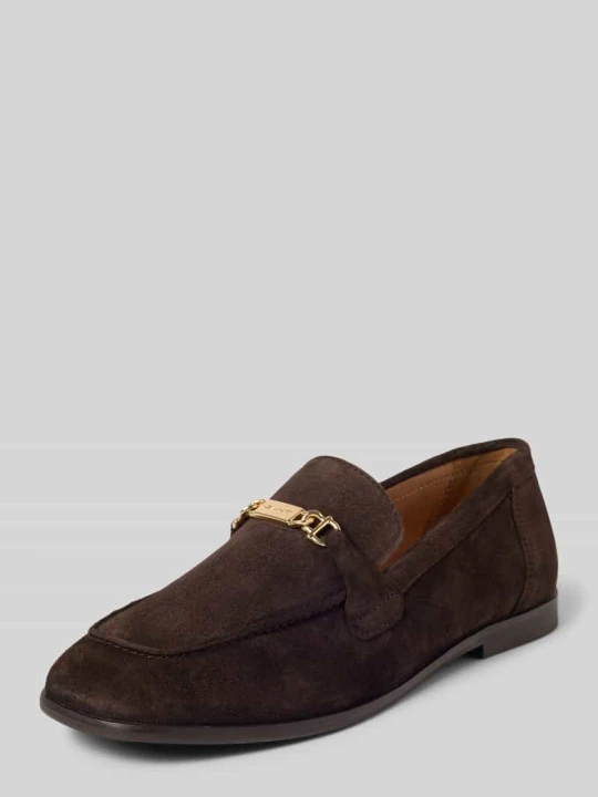Zdjęcie produktu Loafersy z naturalnej skóry bydlęcej model 'Gimble' Gant Ciemnobrązowy
