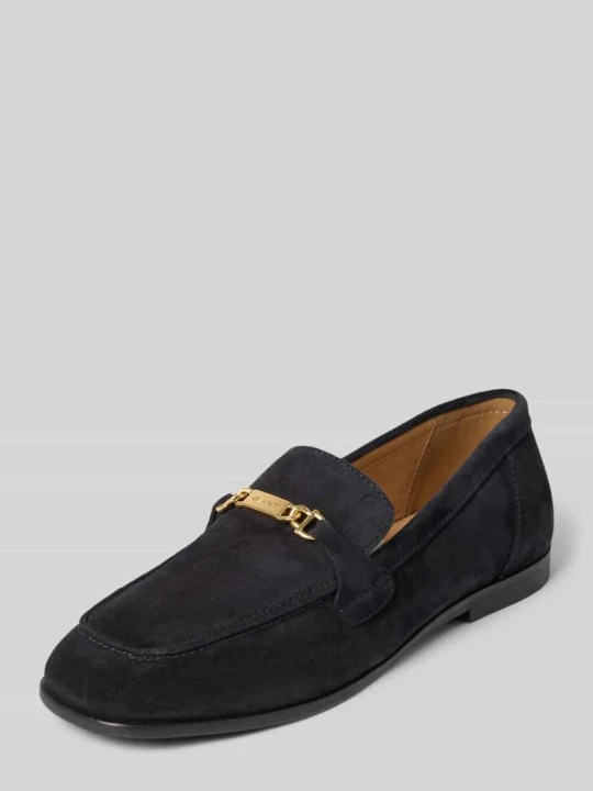 Zdjęcie produktu Loafersy z naturalnej skóry bydlęcej model 'Gimble' Gant Ciemnoniebieski