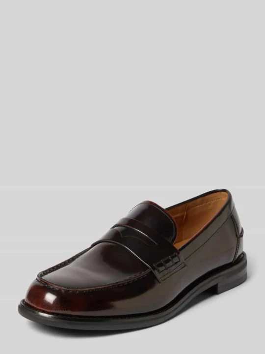 Zdjęcie produktu Loafersy z naturalnej skóry bydlęcej model 'STEVEN' Vagabond Ciemnobrązowy