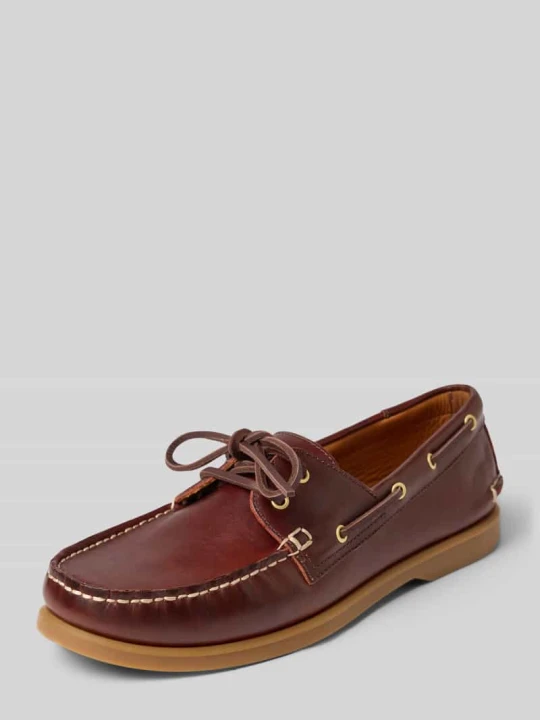 Zdjęcie produktu Loafersy z naturalnej skóry bydlęcej welurowej model 'LOUI M' Vagabond Średniobrązowy