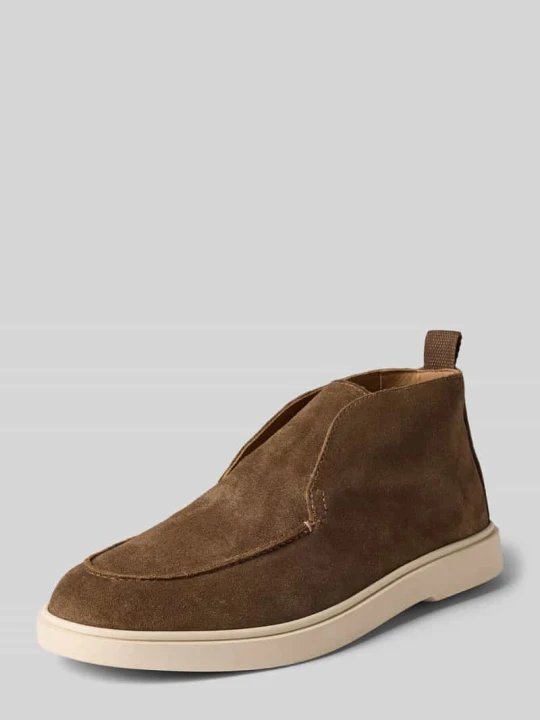 Zdjęcie produktu Loafersy z naturalnej skóry model 'Liam' PS Poelman Średniobrązowy