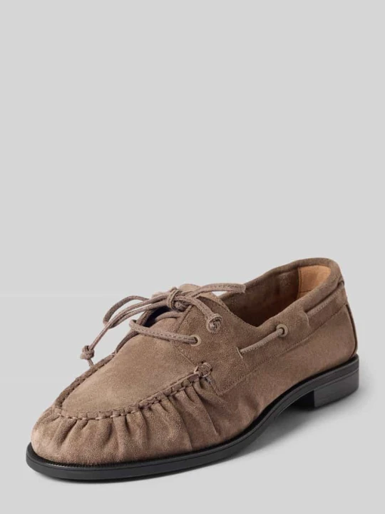 Zdjęcie produktu Loafersy z naturalnej skóry model 'Lycia' Boss