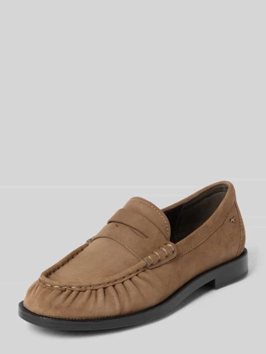 Zdjęcie produktu Loafersy z naturalnej skóry z skóry bydlęcej Tamaris
