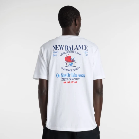 Zdjęcie produktu Lobster Roll T-Shirt New Balance biały