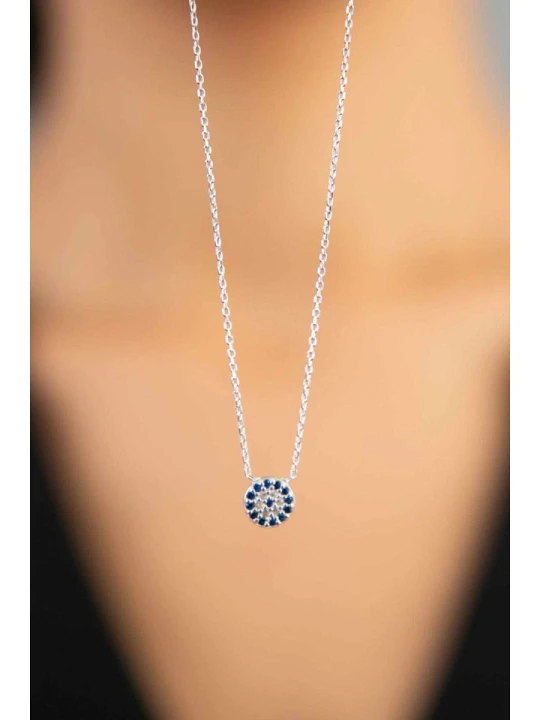 Zdjęcie produktu Lodie Silver Naszyjnik z zawieszką - dł. 42 cm rozmiar: onesize