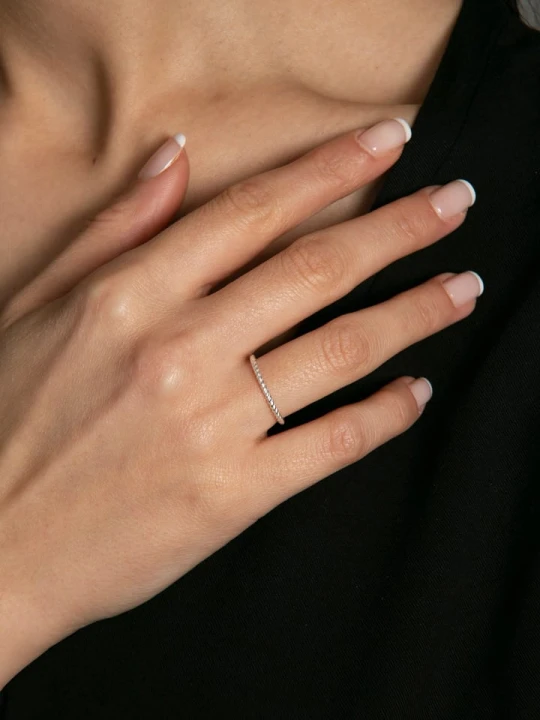 Zdjęcie produktu Lodie Silver Srebrny pierścionek rozmiar: onesize