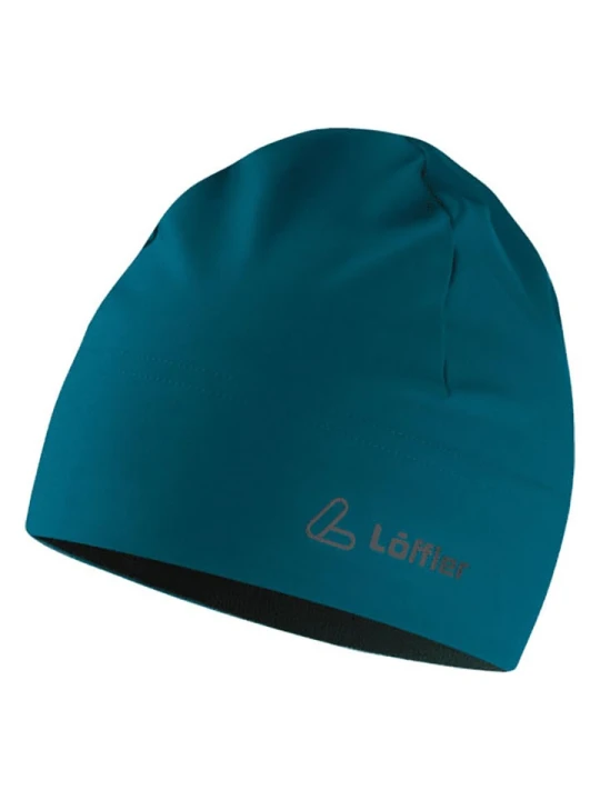 Zdjęcie produktu Löffler Czapka beanie "Mono" w kolorze turkusowym rozmiar: onesize