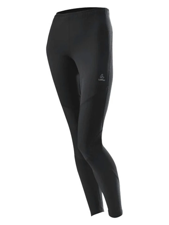 Zdjęcie produktu Löffler Legginsy funkcyjne "Warm" w kolorze czarnym rozmiar: 40
