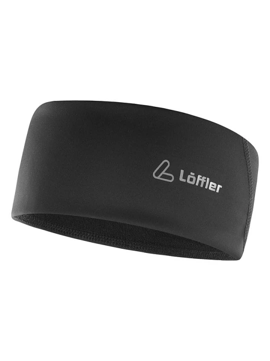 Zdjęcie produktu Löffler Opaska "Windstopper®" w kolorze czarnym na czoło rozmiar: onesize