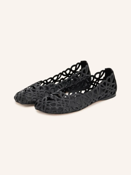 Zdjęcie produktu Loewe Baleriny Petal Anagram schwarz CZARNY