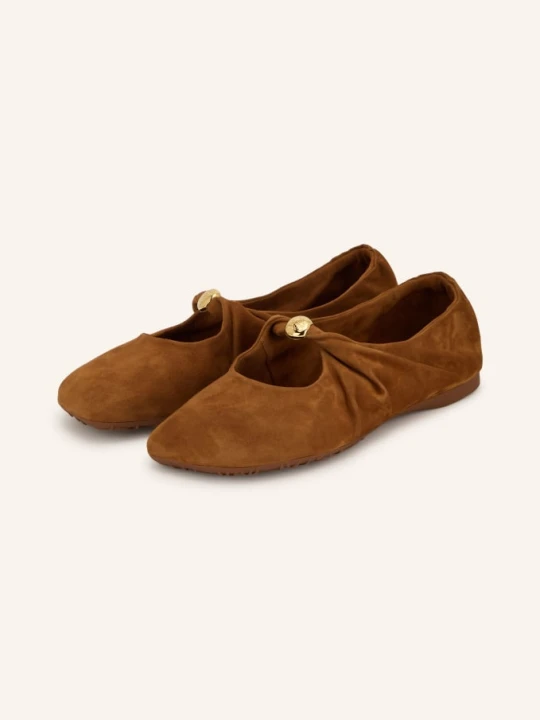 Zdjęcie produktu Loewe Baleriny W Stylu Mary Jane Pebble braun BRĄZOWY